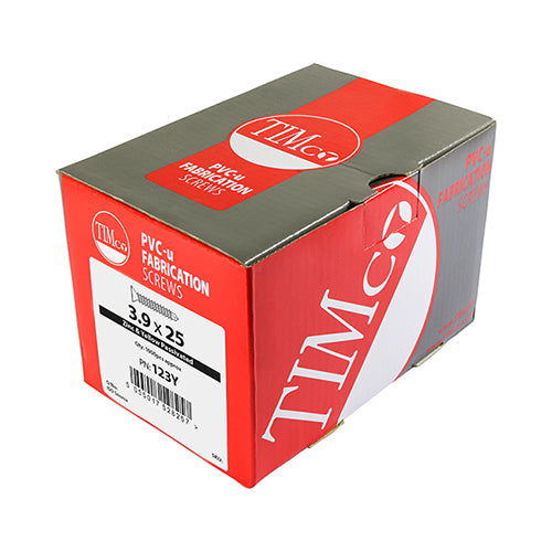 Timco 3.9 x 38mm Window Fabrication Screws Countersunk Phillips 125Y