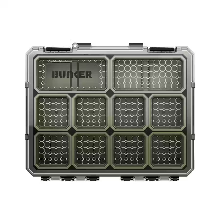 Bunker Large Organiser Case with 10 Compartments