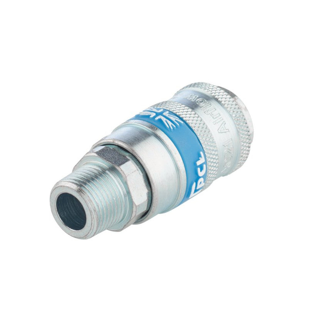 Draper 3/8" Male Thread PCL Tapered Airflow Coupling 37836
