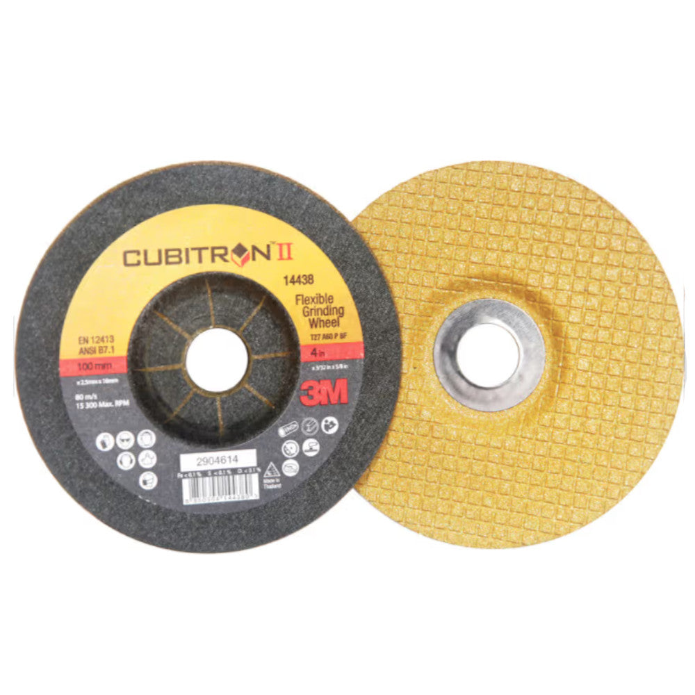 Cubitron II 3M Ceramic Grinding Wheel 115x3x22mm A36 | 51741 Pack of 25