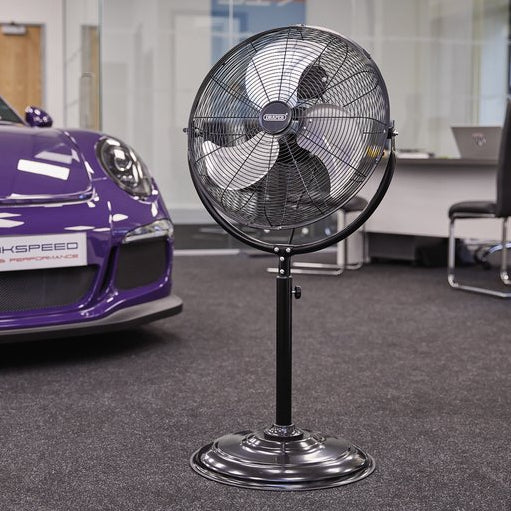 Draper 230v Pedestal Fan 18" / 450mm 120W