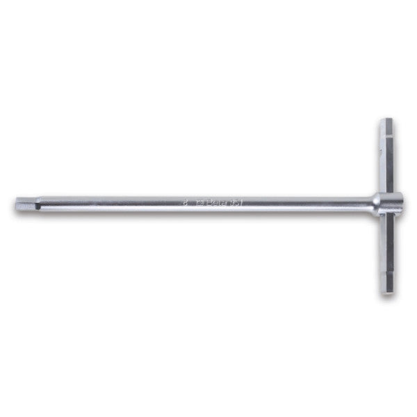 Chrome T-shaped Beta 951 wrench on a white background