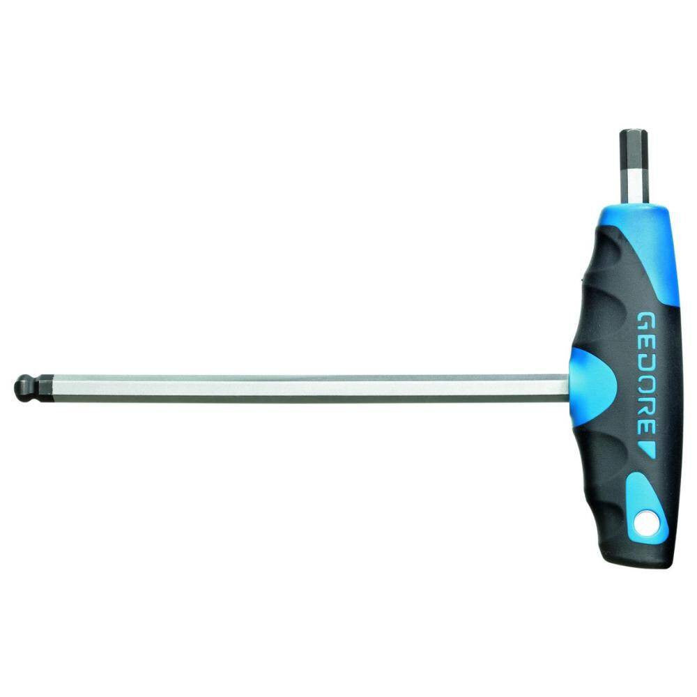 Gedore T Handle Ball Ended Hex Key 8mm | DT2142-8