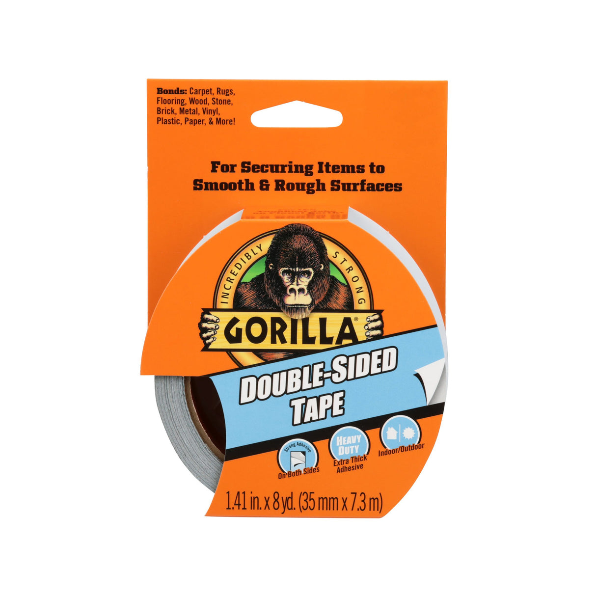 Gorilla Double-Sided Tape | Strong Clear Mounting Tape