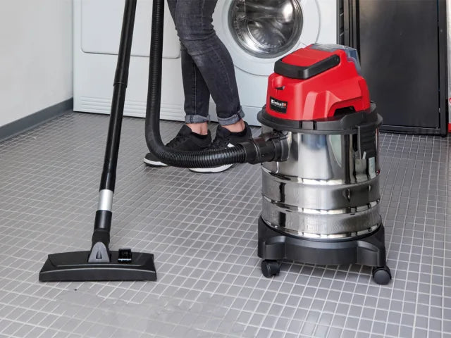 Einhell Wet & Dry Vacuum 18V Cordless 20L TC-VC 18/20 Li S Kit (1 x 3.0Ah Battery)