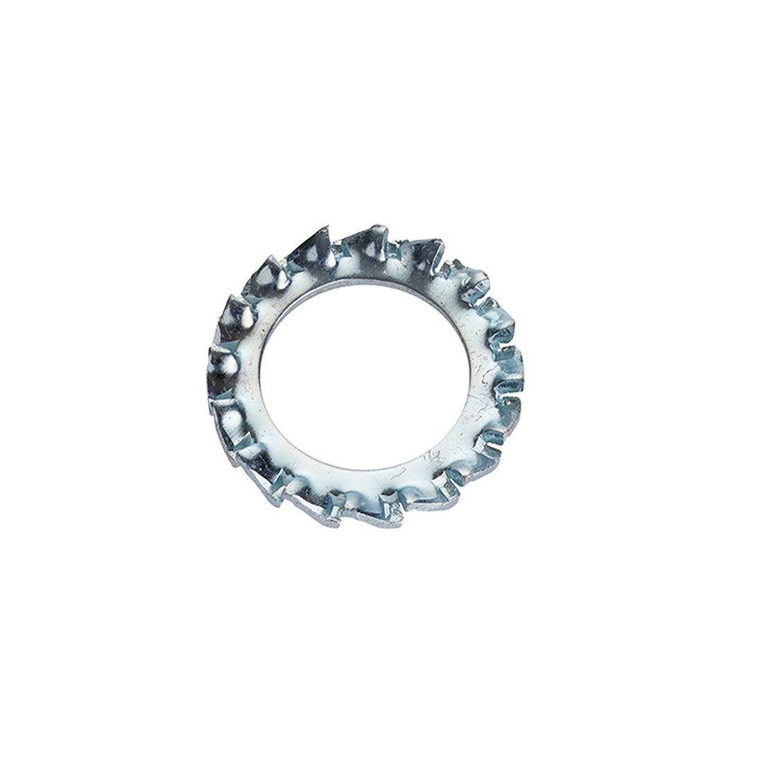 BZP Metric External Serrated Shakeproof Washers DIN 6798A (Pack of 10)
