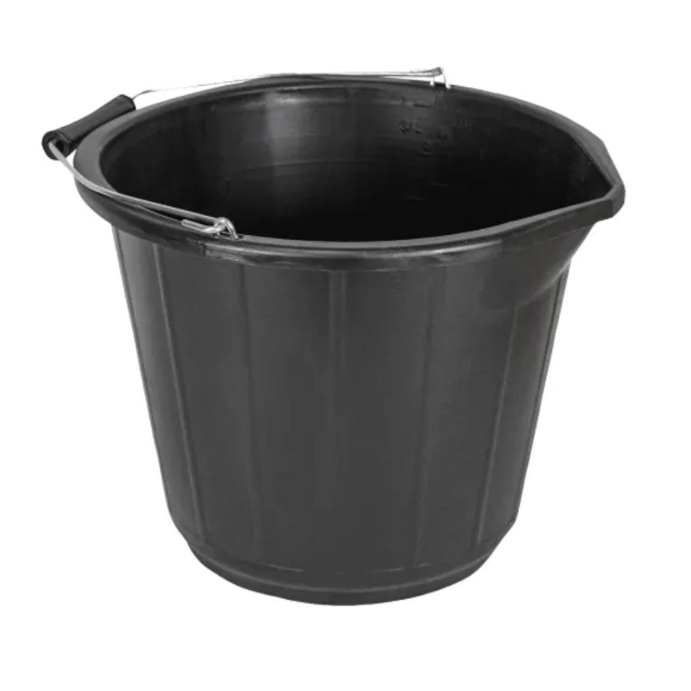 Faithfull 3 Gallon/4 Litre Bucket Black