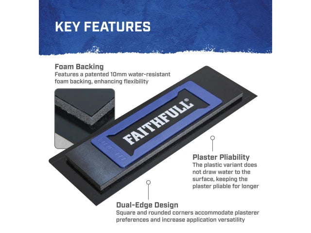 Faithfull Flexifit Trowel with Foam