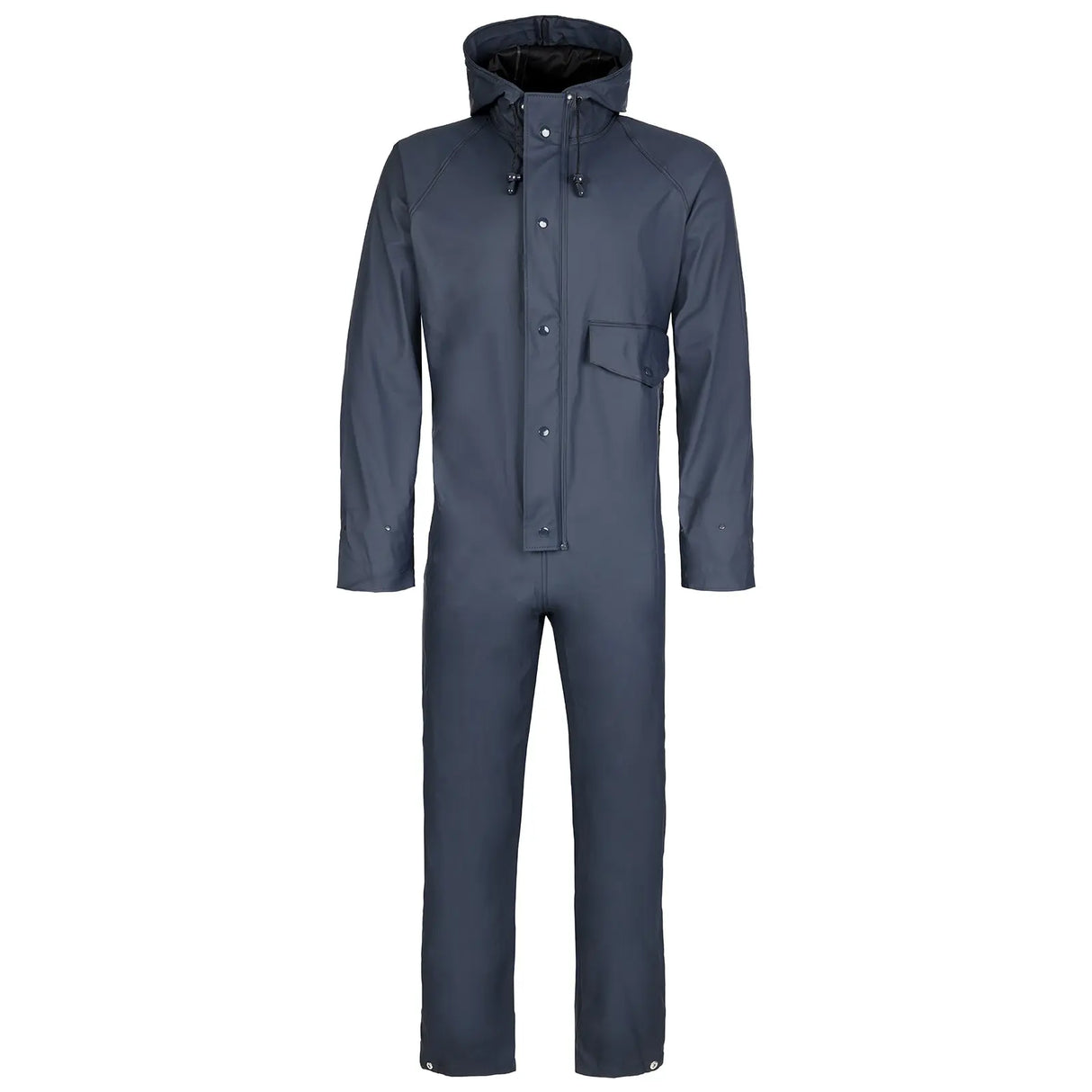 Fort 320 Waterproof Flex Coveralls in Navy & Yellow Electro South West Ltd