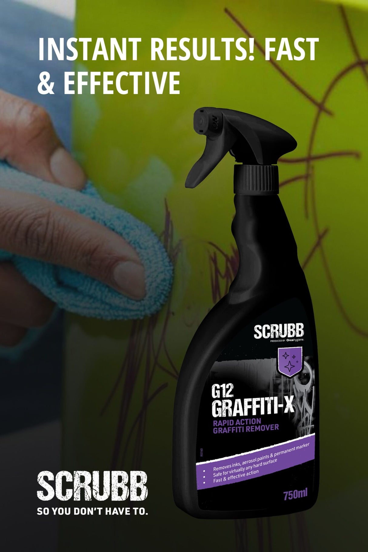 Scrubb Graffiti-X Graffiti Remover 750ml