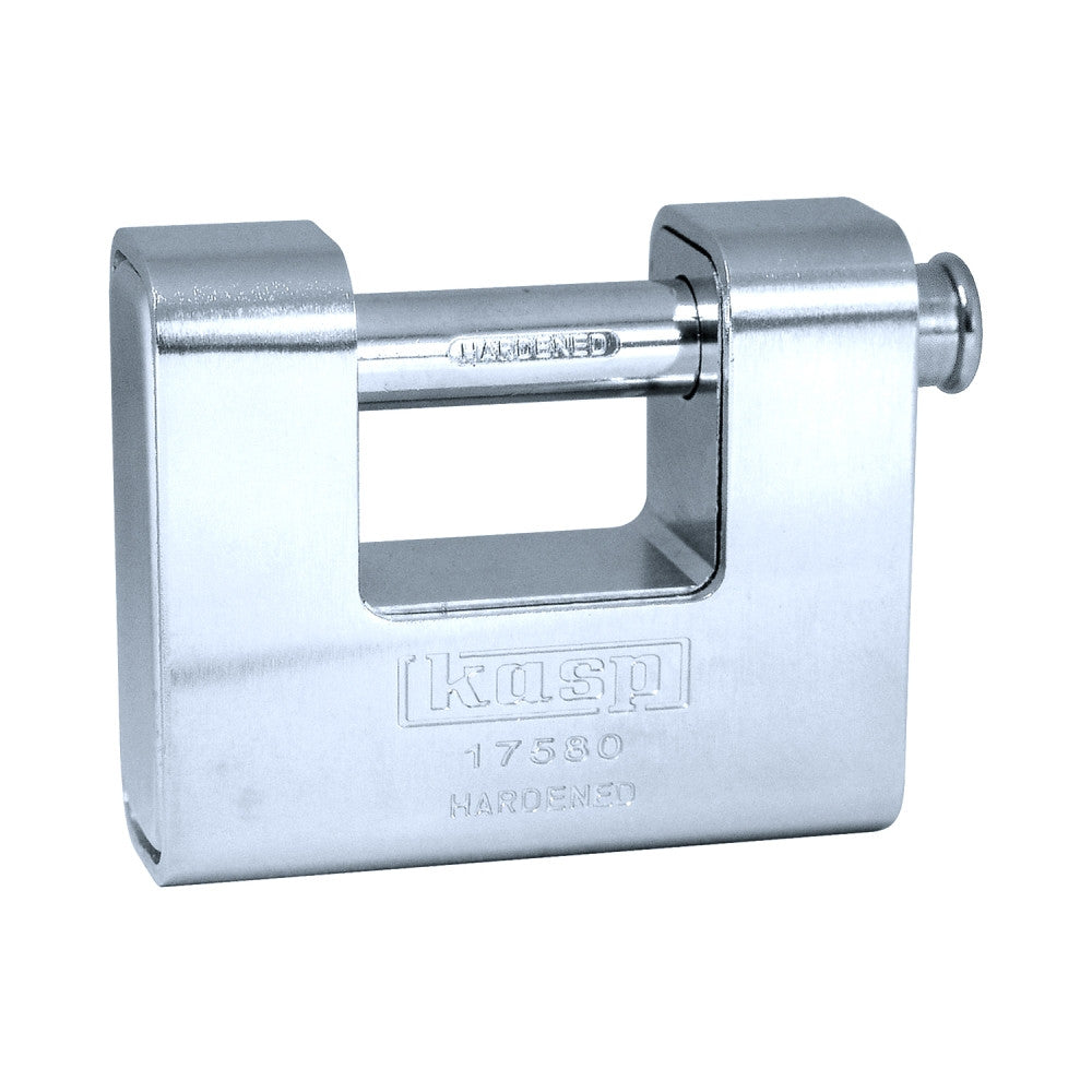 Kasp 175 Series Armoured Shutter Lock 80mm - High Security Anti-Pick Padlock