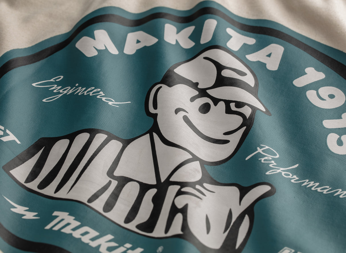 Makita Origin T-Shirt in Off White