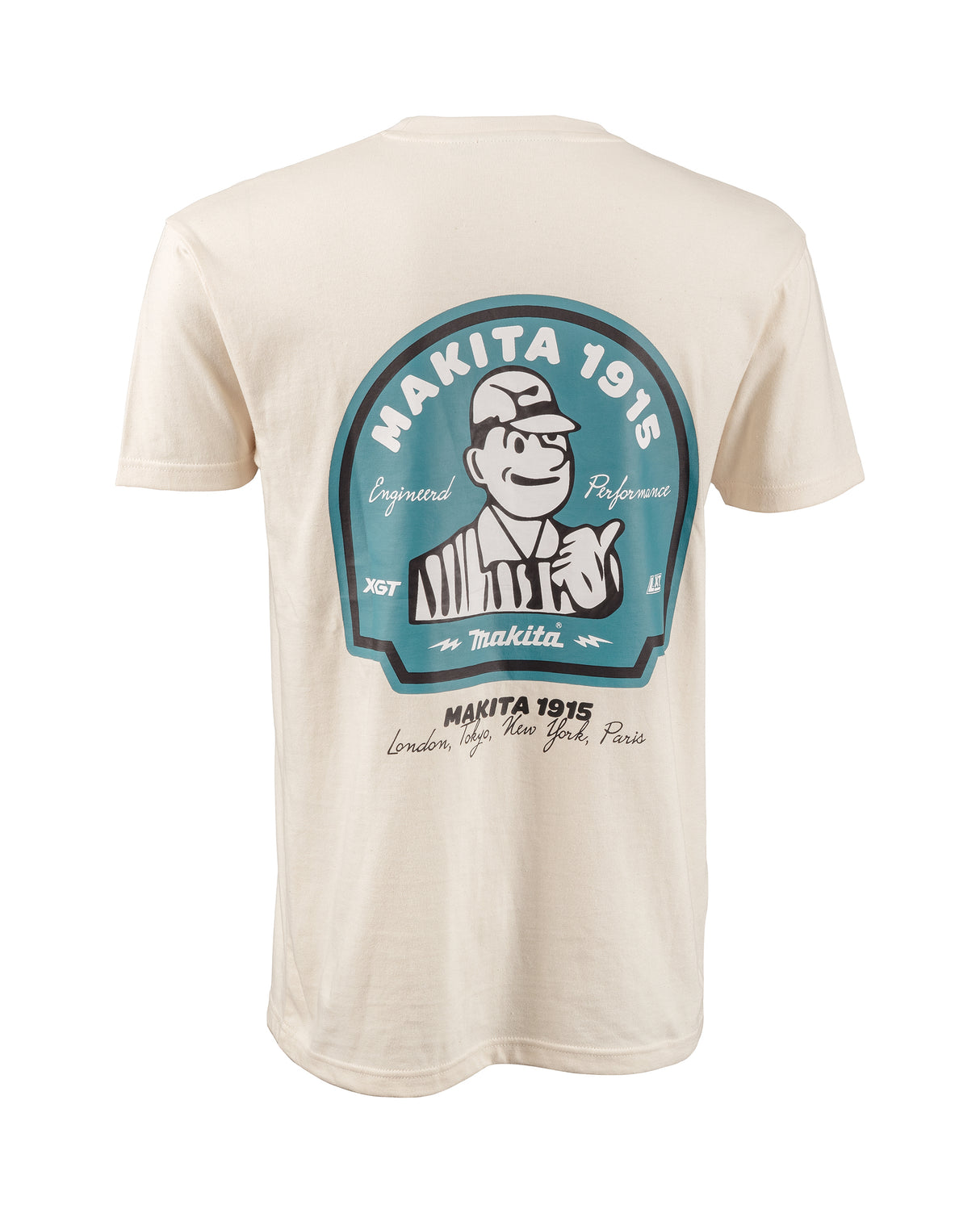 Makita Origin T-Shirt in Off White