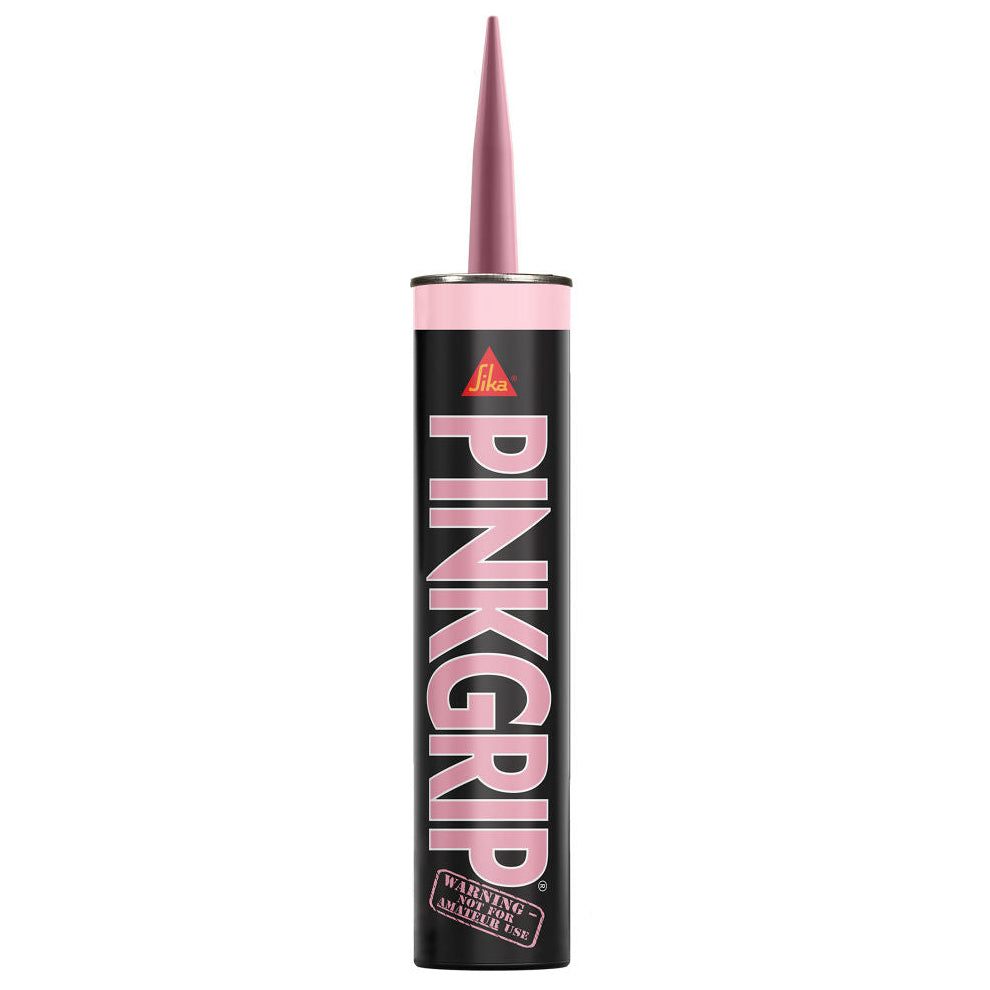 Sika® Pinkgrip® Direct Bond Gap Filling Adhesive 350ml Cartridge