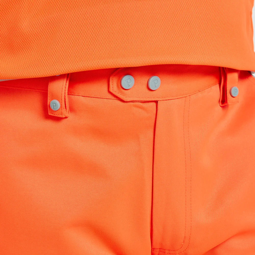 A close up image of the Pulsar PR336 showing the button fastening round the waist.