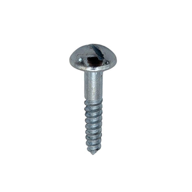 Slotted Dome Head Roofing Screw BZP
