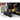 The Roughneck Gorilla Block Buster Bolster, a hand tool for cutting blocks and bricks. Shown in use cutting through a block.