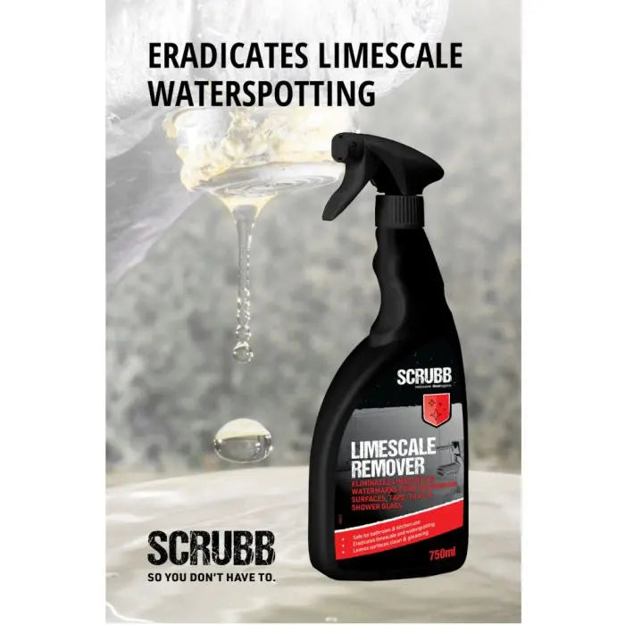 SCRUBB Limescale Remover Trigger Spray 750ml Scrubb