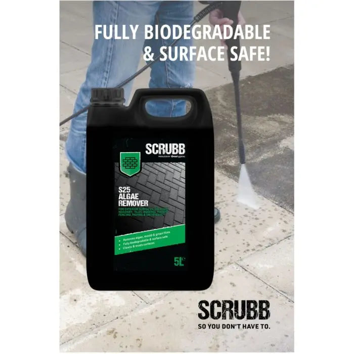 SCRUBB S25 Algae Remover 5 Litre Scrubb