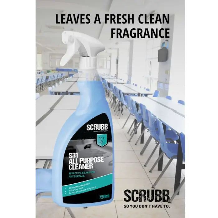 SCRUBB S31 All Purpose Cleaner Trigger Spray 750ml Scrubb