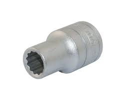 Teng Tools M120512‑C 12mm 1/2" Drive 12‑Point Socket – Chrome Vanadium