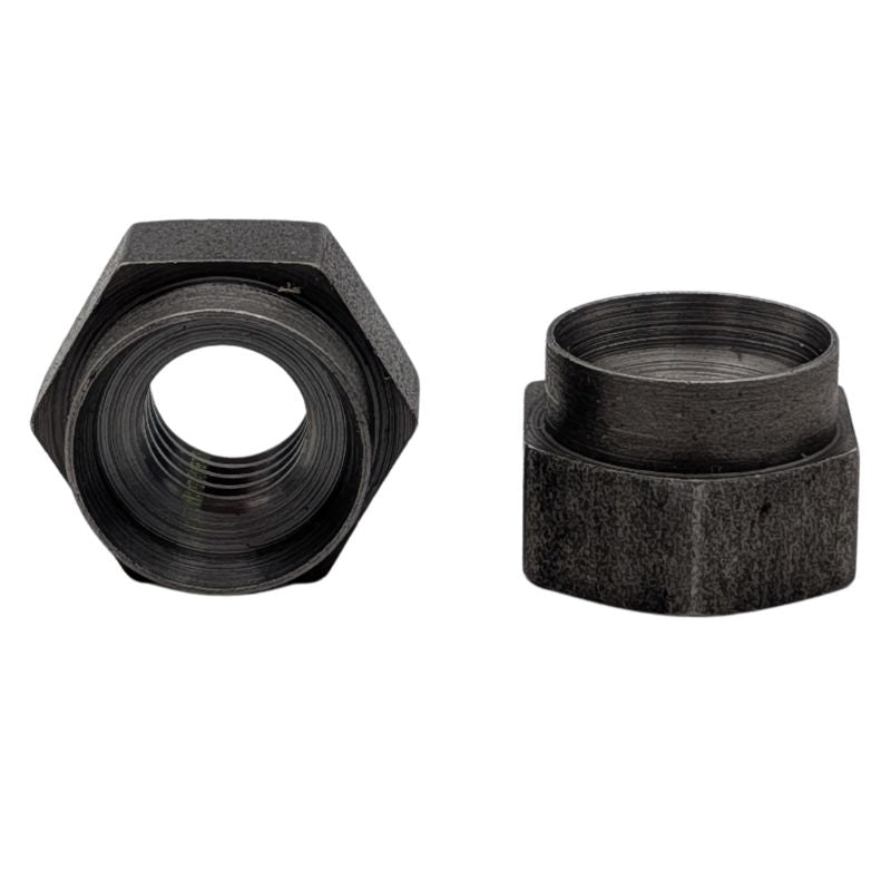 Metric Hexagon Self Colour Steel Rivet Bushes (Packs of 10)