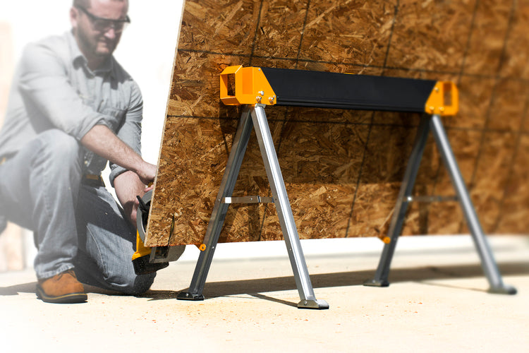 Toughbuilt C550 Folding Metal Sawhorse Twin Pack