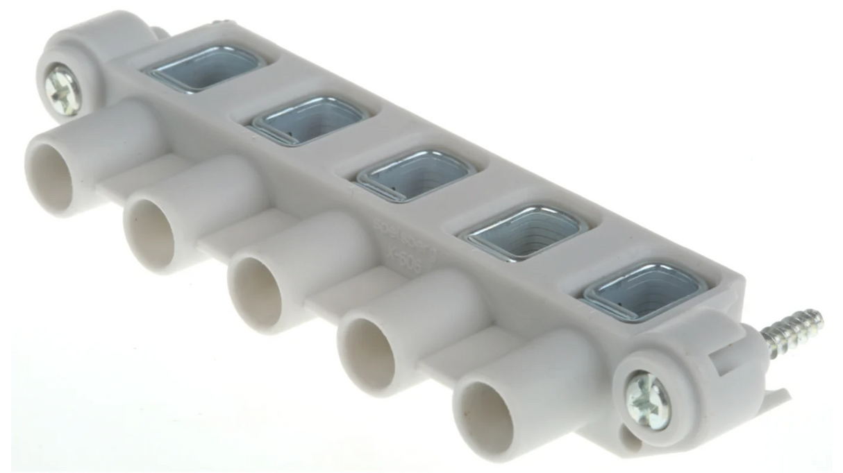 RS 2026751 Terminal Block 6mm² Cable Mount Connector