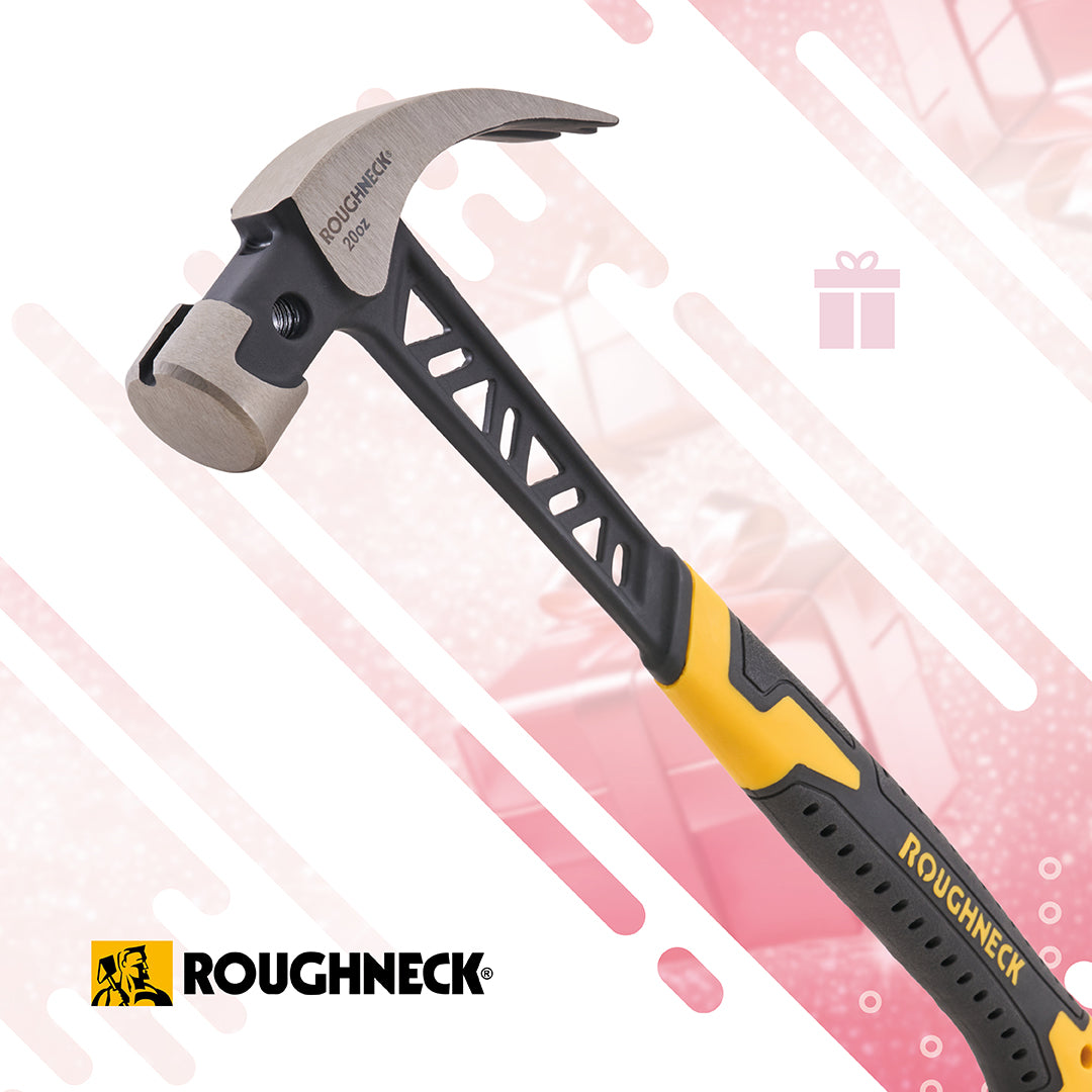 Roughneck 567g (20oz) V-Series Gorilla Claw Hammer 11-010