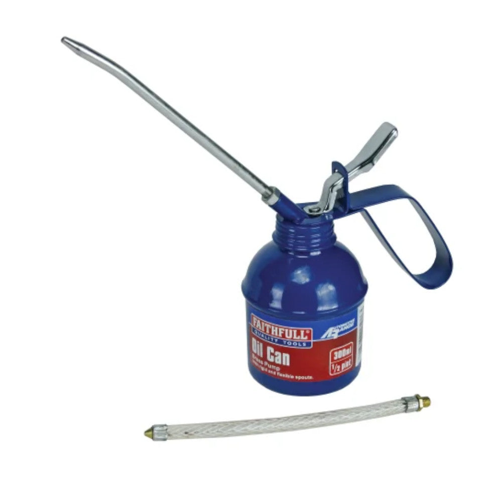 Faithfull Lever Type Oil Can 300ml