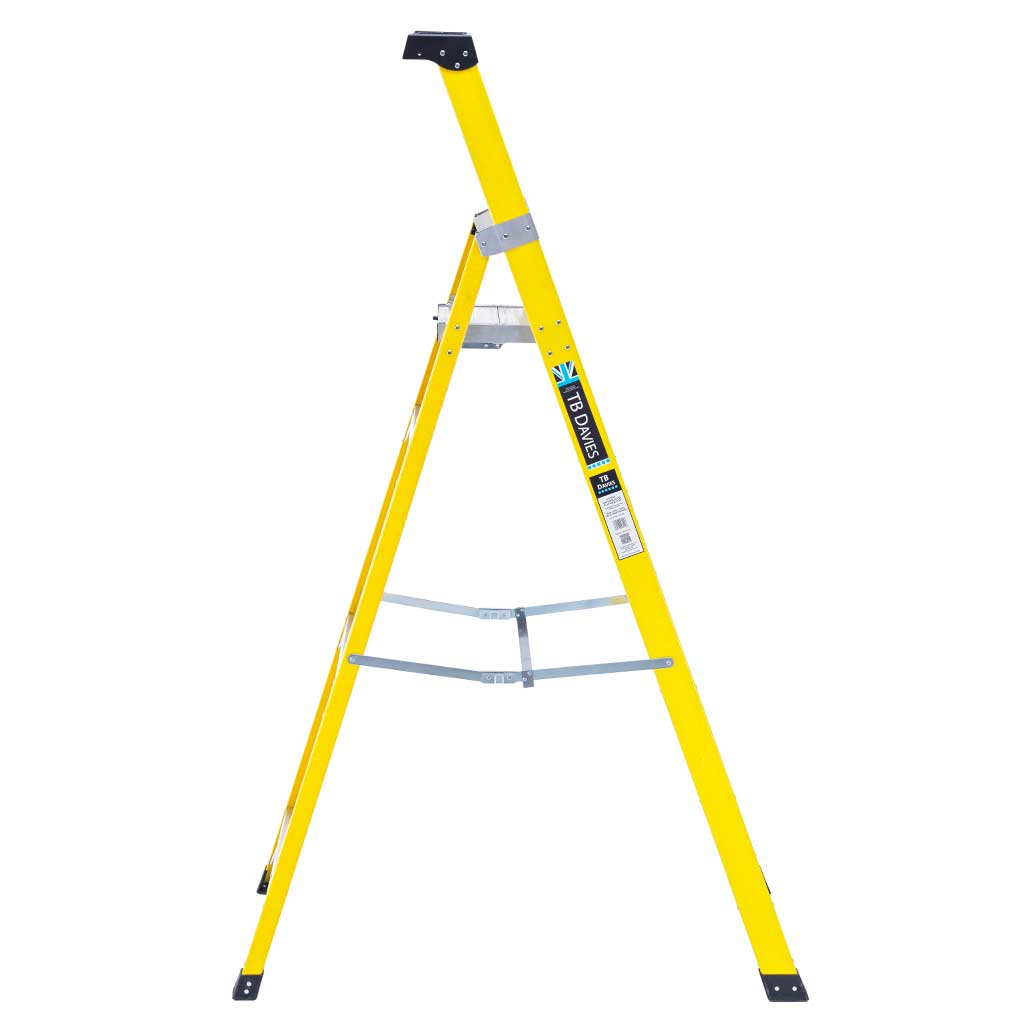 TB Davies INSUL8-P Fibreglass Professional Platform Step Ladders