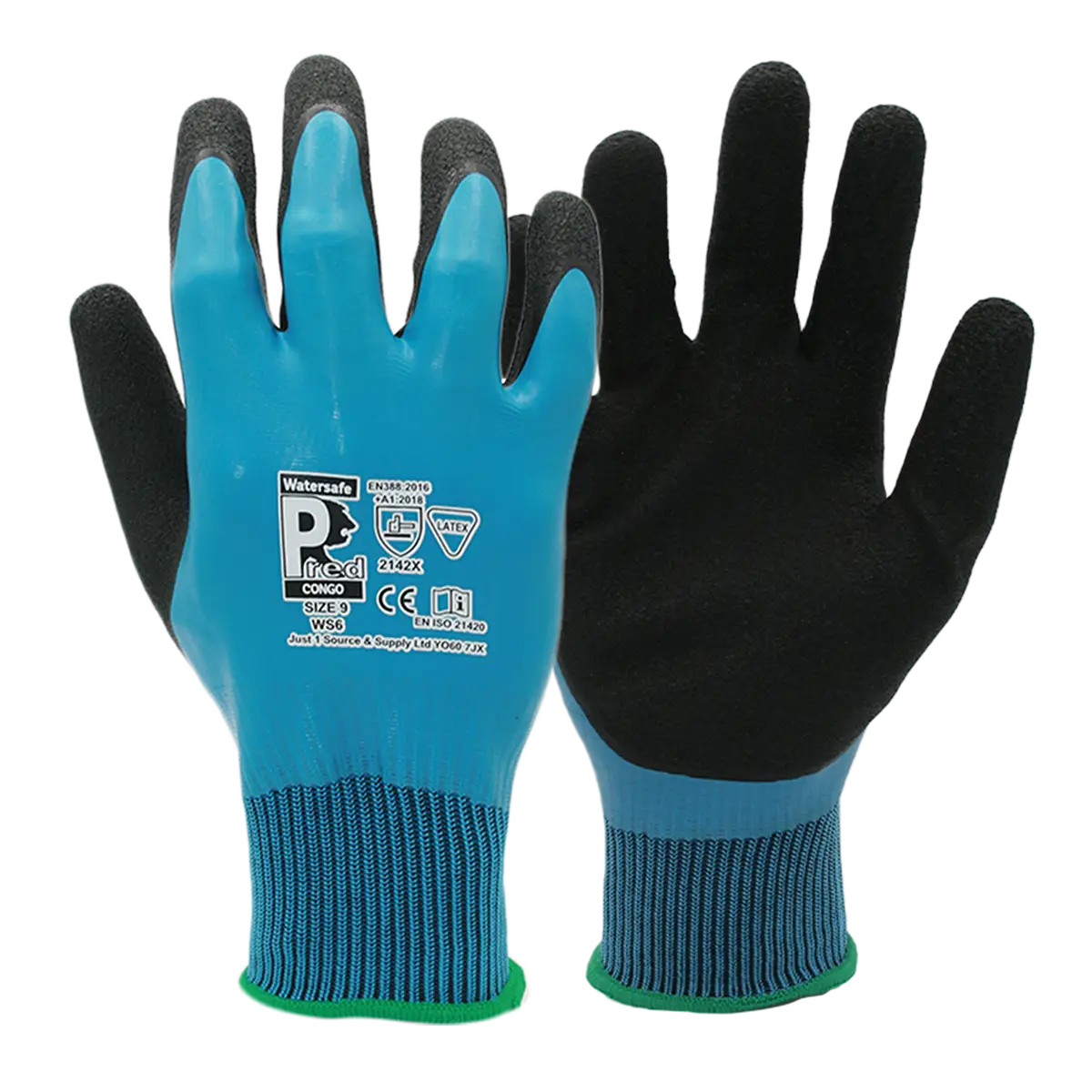 Predator Congo Waterproof Gloves WS6 Pack Of 10