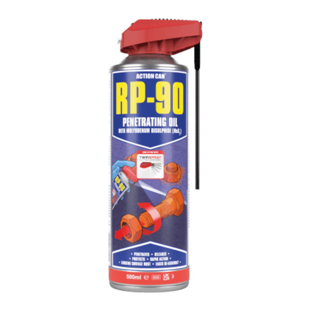 Action Can RP90 Rapid Penetrating Oil 500ml