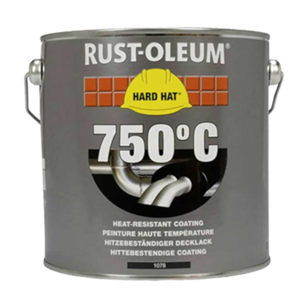 Rust-oleum Hard Hat Heat Resistant Paint Aluminium 750°C