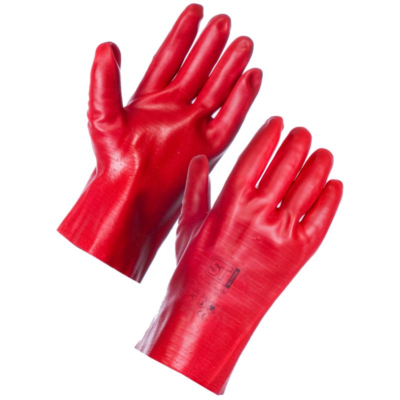 Red PVC Gauntlet 23023