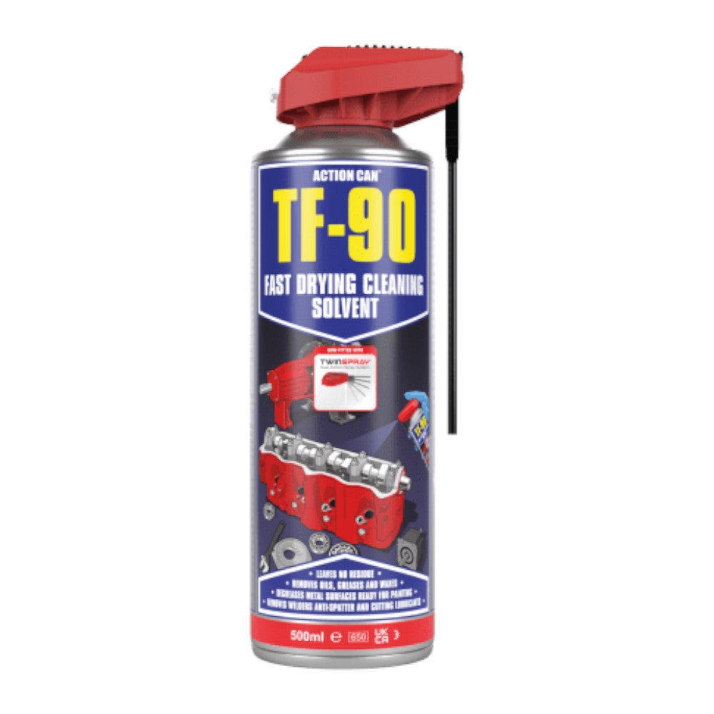 Action Can TF-90 Fast Drying Cleaning Solvent 500ml