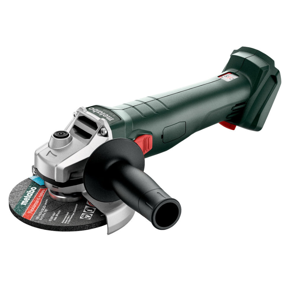 Metabo W 18 7-125 18V Cordless Angle Grinder 125mm With Guard and 10 x Discs