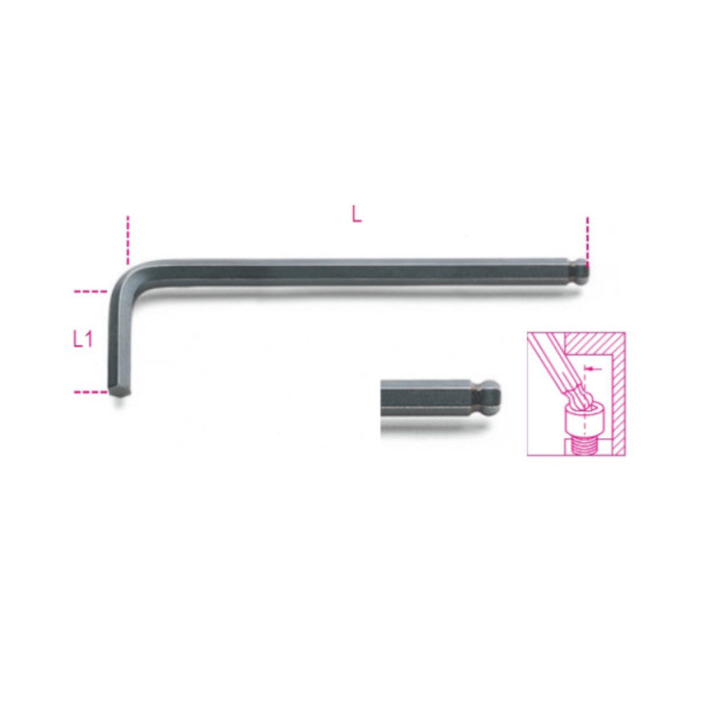 Beta 96BP Ball Ended Hex Key