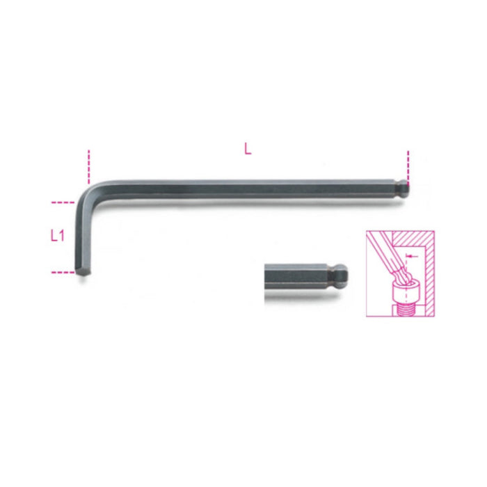 Beta 96BP Ball Ended Hex Key
