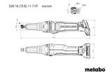 Metabo GVB 18 LTX BL 11-7 HT (600829850) Cordless Die Grinder Body Only