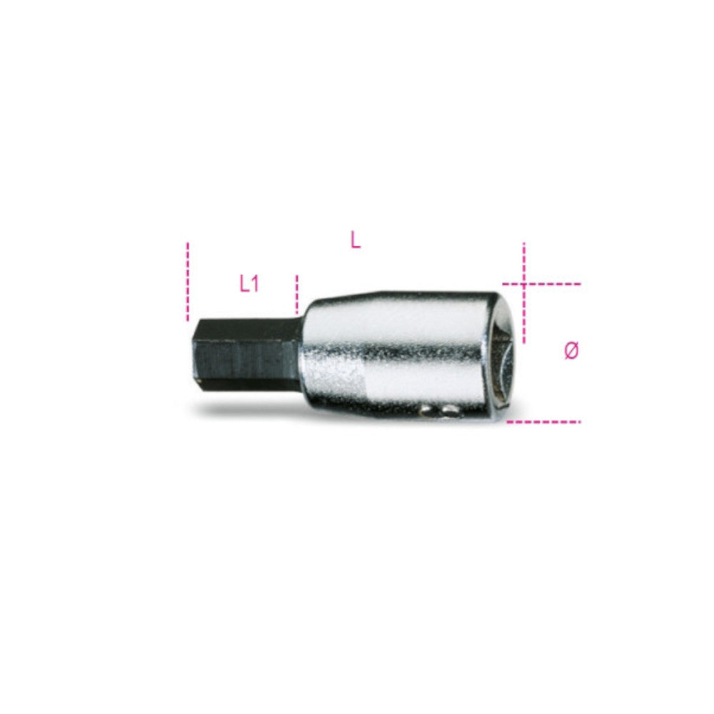 Beta 900 1/4" Drive Inhex Socket 3mm | 009000503