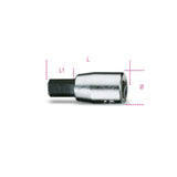 Beta 900 1/4" Drive Inhex Socket 3mm | 009000503
