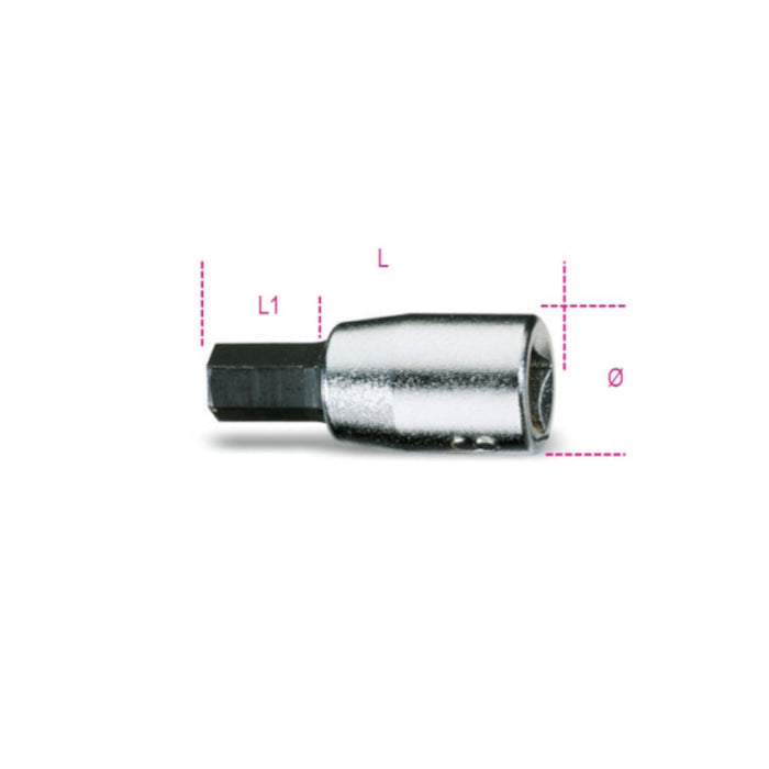Beta 900 1/4" Drive Inhex Socket 3mm | 009000503