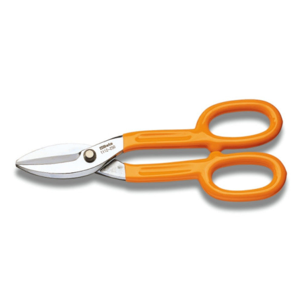 Beta 1112 Tin Snips with Straight Wide Blades