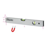Beta 1696B 140mm Spirit Level with Magnetic Base | 016960204