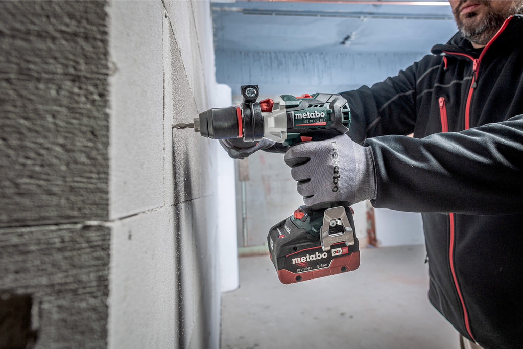 Metabo SB 18 LTX BL I (602360590) Cordless Hammer Drill 18v 2 x 5.2Ah Batteries