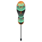 Colorful screwdriver with a white background