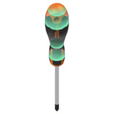 Colorful screwdriver with a white background