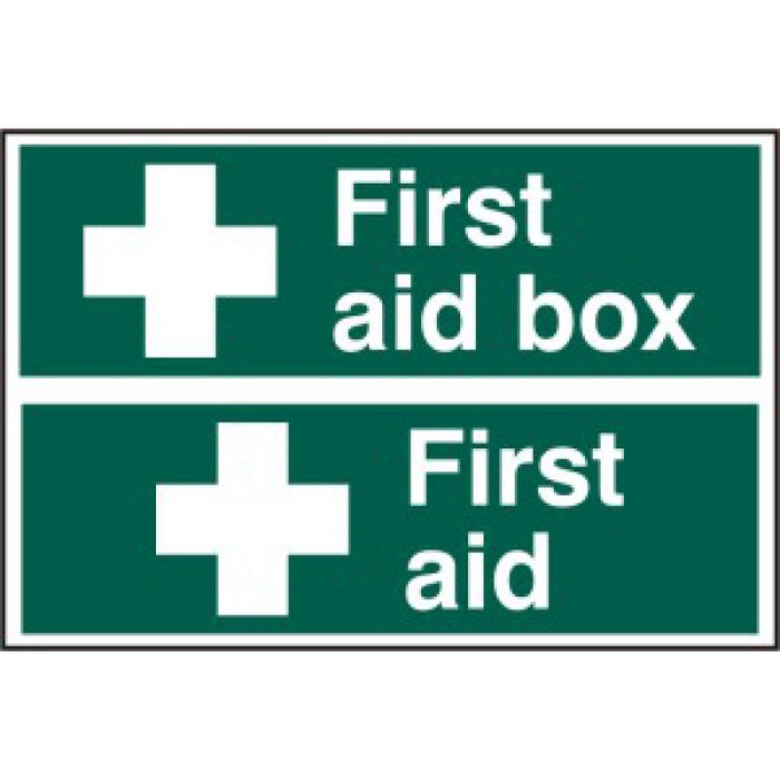First Aid PVC Sign – 200x300mm | Health and Safety Signage