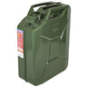 20 Litre Steel Jerry Cans (Green, Black, Red) Faithfull Tools
